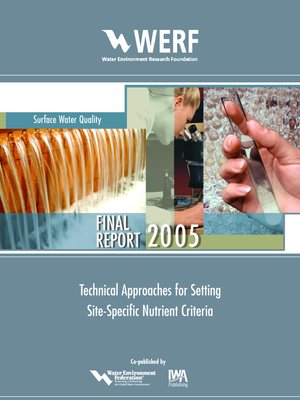 cover image of Technical Approaches for Setting Site-Specific Nutrient Criteria